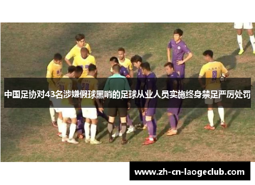 中国足协对43名涉嫌假球黑哨的足球从业人员实施终身禁足严厉处罚